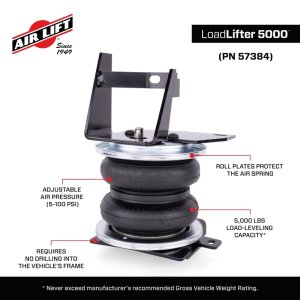 Toyota 4Runner Air Spring Kit - Air Lift - LoadLifter 5000 - 2025+